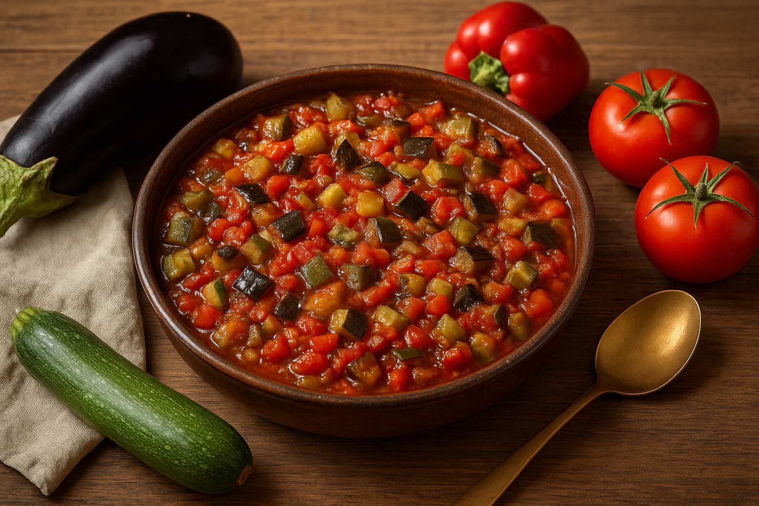 Pisto manchego (ratatouille espagnole)