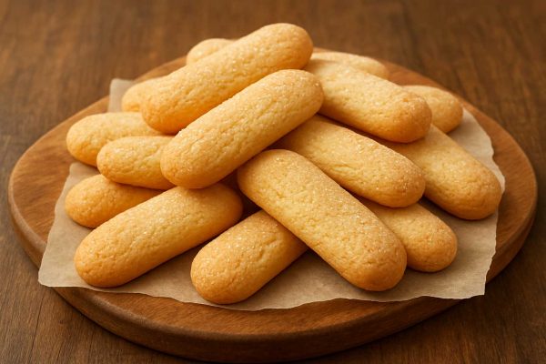 Pile de biscuits à la cuillère