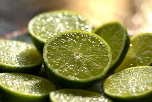 Tranches de citron vert