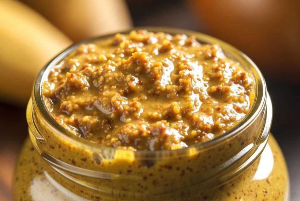 Pot de moutarde à l'ancienne