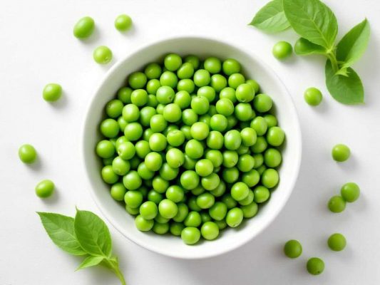 Petit bol de petits-pois