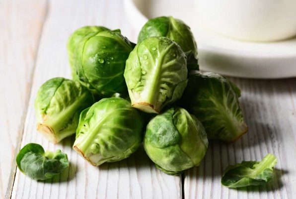 Petit tas de choux de Bruxelles