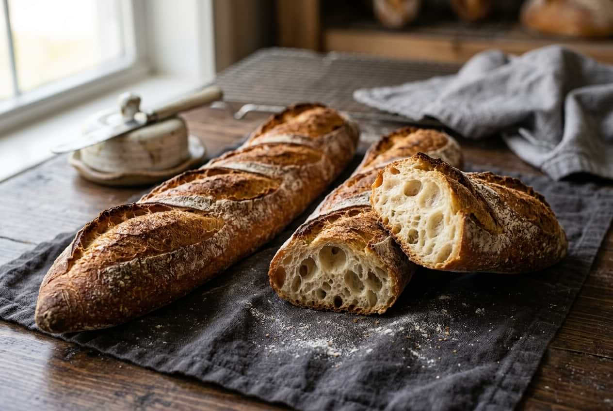 Baguette de tradition : la vraie recette française maison